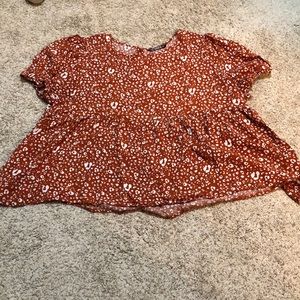 Shein patterned top